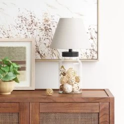 Causal Fillable Small Lamp Base Clear - Threshold™