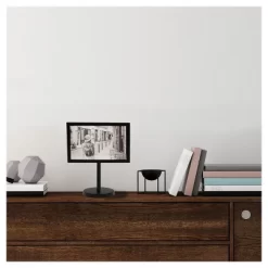 4" X 6" Modern Standing Single Picture Frame Black - Threshold™: Metal, Tabletop Display, Glass Glazing 6 4" X 6" Modern Standing Single Picture Frame Black - Threshold™: Metal, Tabletop Display, Glass Glazing -Threshold Shop GUEST 289dcd4e 59c4 4b1c 99af a18e4d80d492