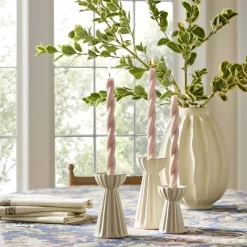 Threshold Shop 41 4pk Taper Set Light Pink Twist - Threshold™ Designed With Studio McGee