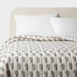 Voile Woodblock Printed Quilt Ivory - Threshold™ 5 Voile Woodblock Printed Quilt Ivory - Threshold™ -Threshold Shop GUEST 6c09ead2 dfb1 46be bf31 3922aa8b5dff