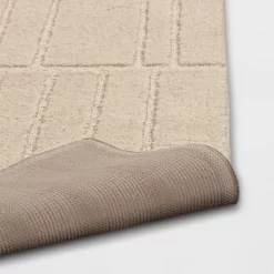 2'6"x3'8" Washable Uneven Blocks Accent Rug - Threshold™ -Threshold Shop GUEST 7272dfc6 3d71 4179 af9a a97b03297265