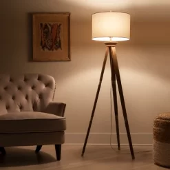 60"x16" Tripod Floor Lamp Oak Tone Wooden Finish - Threshold™: Elegant Standing Lighting, 3-Way Switch, UL Listed 11 60"x16" Tripod Floor Lamp Oak Tone Wooden Finish - Threshold™: Elegant Standing Lighting, 3-Way Switch, UL Listed -Threshold Shop GUEST 7ebe78b1 2217 42bc 84d8 550a06a23c29