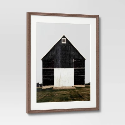 24" X 30" Barn Framed Poster Black - Threshold™: Countryside Elegance, Vintage Artistry 2 24" X 30" Barn Framed Poster Black - Threshold™: Countryside Elegance, Vintage Artistry - Image 2