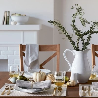 2.5L Porcelain Pitcher White - Threshold™ 6 2.5L Porcelain Pitcher White - Threshold™ - Image 6