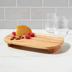 Threshold Shop 16 11" X 7" Olivewood Elevated Serving Board - Threshold™