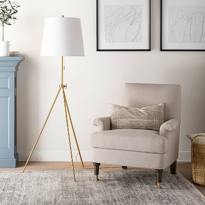 (Set Of 2) 24" X 24" Sketch Art Print Black/White - Threshold™ Designed With Studio McGee 1 (Set Of 2) 24" X 24" Sketch Art Print Black/White - Threshold™ Designed With Studio McGee