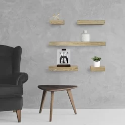 Set Of 5 Wall Shelf Natural - Project 62™ 7 Set Of 5 Wall Shelf Natural - Project 62™ -Threshold Shop GUEST d882c438 66df 4701 aa13 e4172710e1dc