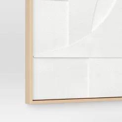 24" X 30" Dimensional II 3D Framed Wall Sculpture With Sand Texture - Threshold™ 5 24" X 30" Dimensional II 3D Framed Wall Sculpture With Sand Texture - Threshold™ -Threshold Shop GUEST dbfb9a5b bef5 4d8b 8ef2 24736ff78d40