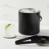 94oz Metal Ice Bucket Black - Threshold™