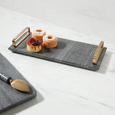 14" X 6" Marble Serving Tray With Handles - Threshold™ 4 14" X 6" Marble Serving Tray With Handles - Threshold™ -Threshold Shop GUEST fcdaff7b 8759 4c1e 9f17 d1df92845d6e